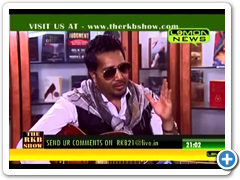 'TV Interview Mika Bollywood Playback singer Mumbai, New Delhi India 
